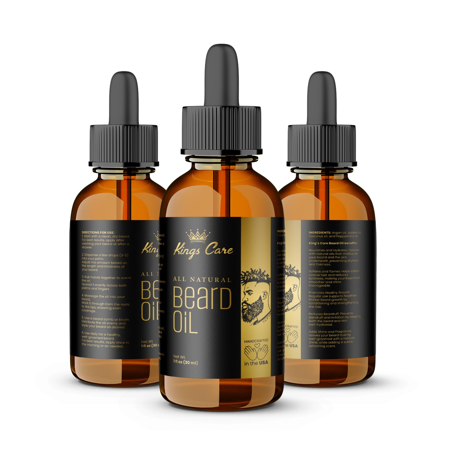 Kings Care All Natural Beard Oil